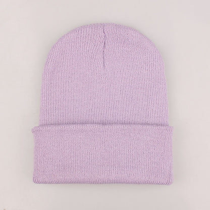 Winter Hats for Unisex New Beanies Knitted Solid Cute Hat Lady Autumn Female Beanie Caps Warmer Bonnet Men Casual Cap Wholesale