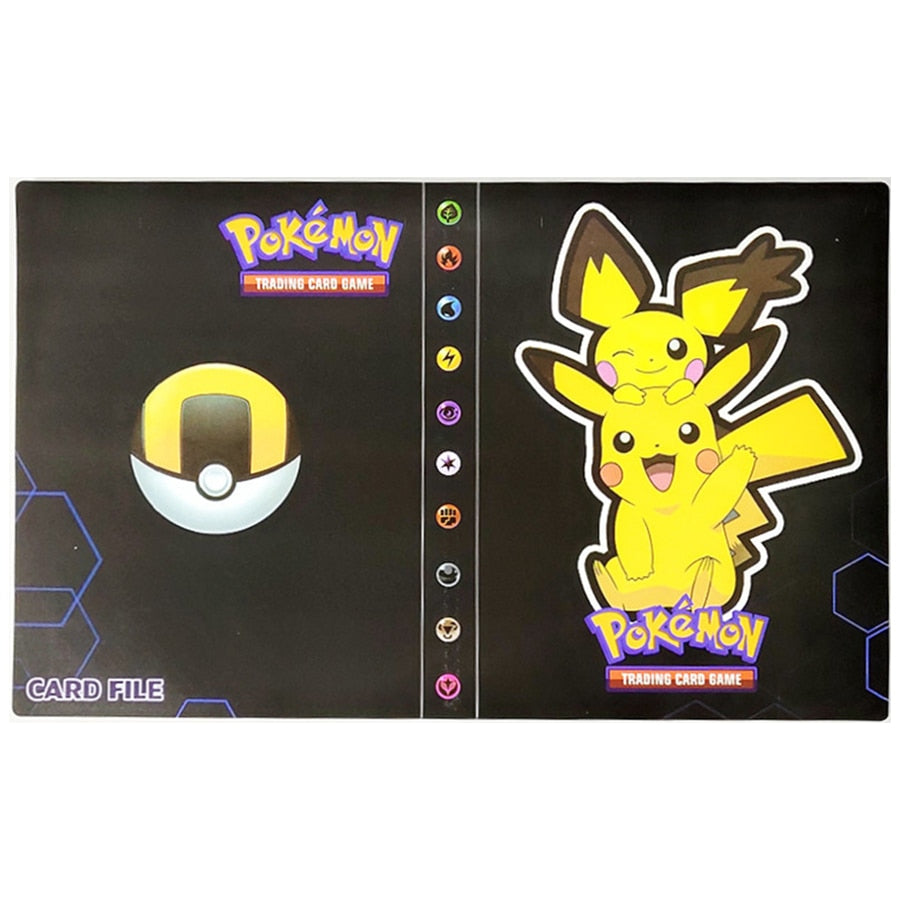 240Pcs Pokemon Cards Album Book Games Charizard Mewtwo Anime Toys Collection Card Pack Collection Booklet Kids Gifts Toys