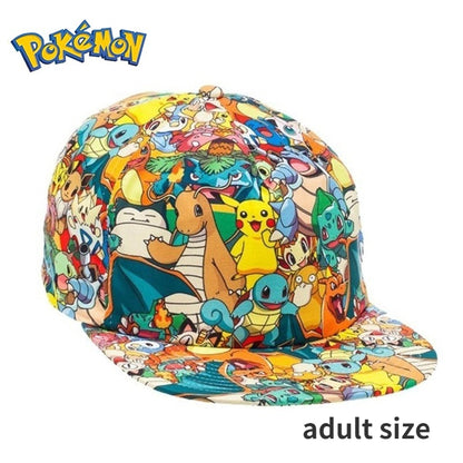 Pokemon Pikachu Baseball Cap Anime Cartoon Figure Cosplay Hat Adjustable Women Men Kids Sports Hip Hop Caps Toys Birthday Gift