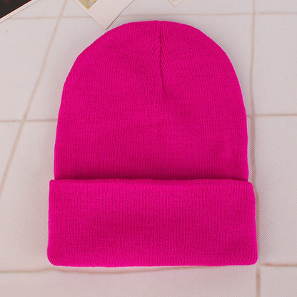 Winter Hats for Unisex New Beanies Knitted Solid Cute Hat Lady Autumn Female Beanie Caps Warmer Bonnet Men Casual Cap Wholesale