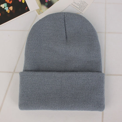 Winter Hats for Unisex New Beanies Knitted Solid Cute Hat Lady Autumn Female Beanie Caps Warmer Bonnet Men Casual Cap Wholesale