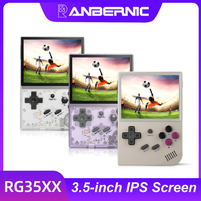 ANBERNIC RG35XX Retro Handheld Game Console Linux System 3.5 Inch IPS Screen Cortex-A9 Portable Pocket Video Player 5000+ Games