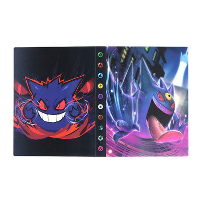 Pokemon Album Cards Book Map Letter Holder Binder Cartoon TAKARA TOMY New Anime 240PCS VMAX GX EX Collection Folder Kid Toy Gift