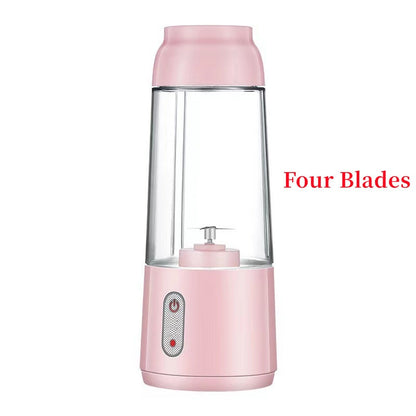 Portable Blender Mini Mixer Electric Juicer Machine Fresh Fruit Juice Blender Smoothie Maker Blender Cup Bottle F Travel Kitchen