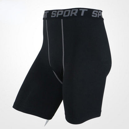 Sports Fitness Pants Men's Basketball Shorts Workout Tights Gym Running Training Bottoming Shorts Mens Compression Leggings