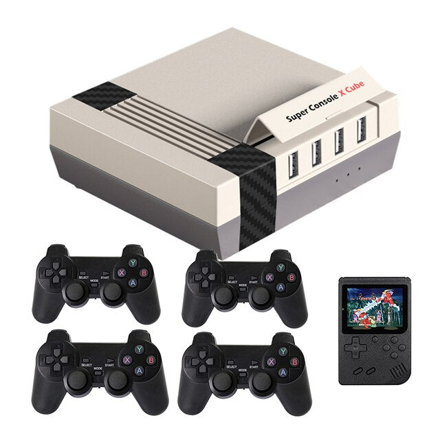 Super Console X Cube Retro Video Game Consoles Pre-load Up to 117,000+ Games,70+Emulators,Support Multi-players